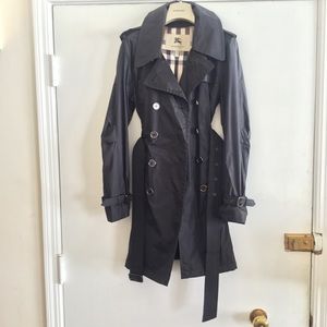 Burberry Packable Rain Coat Trench Jacket